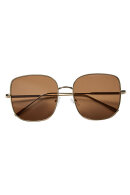 SoyaConcept - Sc-Penina1-a2 - Solbrille UV400 - Guld & Brun