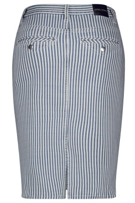 Gerry Weber - Stribet Sommer Nederdel - Blå