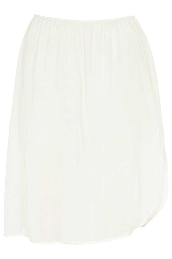 Damella - Skørt - 55 cm Viskose - Off White