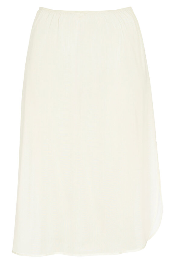 Damella - Skørt - 65 cm Viskose - Off White