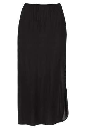 Damella - Skørt - 80 cm Viskose - Sort