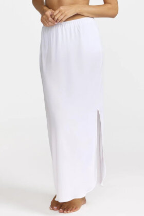 Damella - Skørt - 90 cm Viskose - Hvid