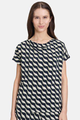 Betty Barclay - Print T-shirt - Mørkeblå