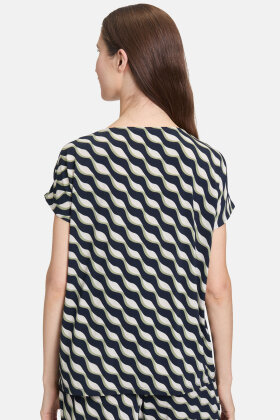 Betty Barclay - Print T-shirt - Mørkeblå