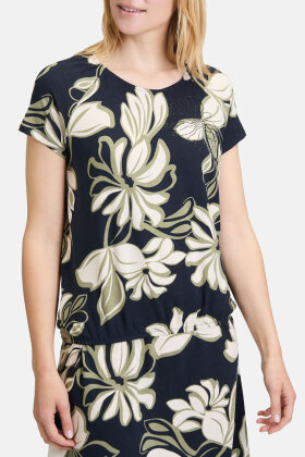 Betty Barclay - Print T-shirt - Similisten - Mørkeblå