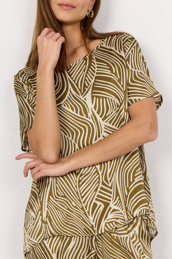 SoyaConcept - SC-Signora 1 - Bluse EcoVero - Olive