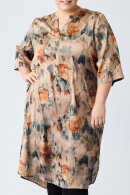 No.1 by OX - Elegant Chiffon Kjole - Sand