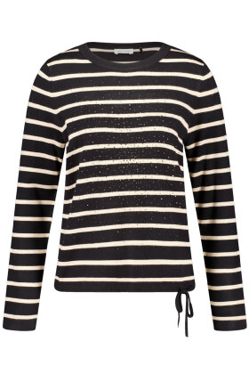Gerry Weber - Stribet Strikbluse - Viskose - Similisten
