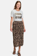 Betty Barclay - T-shirt Leo Print - Hvid