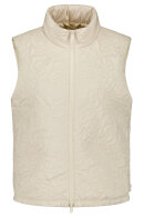 Gerry Weber - Vest - Quilt & Mønster - Creme