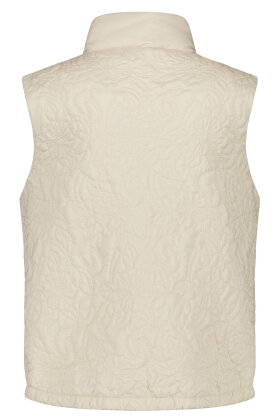 Gerry Weber - Vest - Quilt & Mønster - Creme