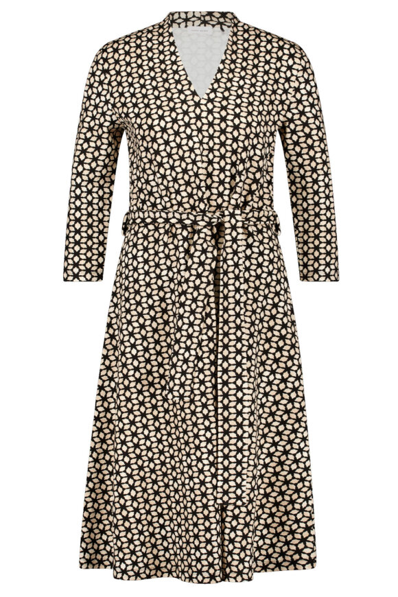 Gerry Weber - Print Kjole - Jersey - Sort