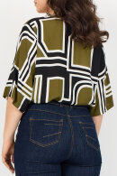 Wasabiconcept - WA-Natalie 1 - Let Print Bluse - Grøn