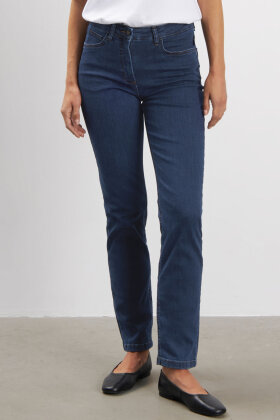 Laurie - Charlotte Regular - Medium Length - Dark Blue Denim