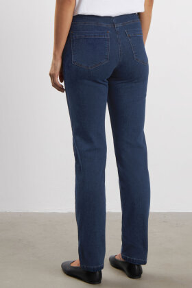 Laurie - Charlotte Regular - Medium Length - Dark Blue Denim