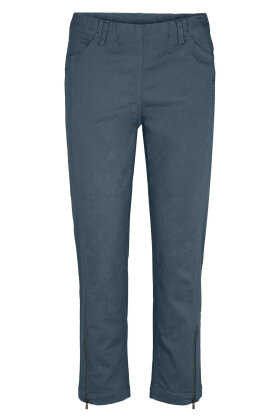 Laurie - Piper Regular Twill - Cropped - Blågrå
