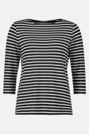 Betty Barclay - T-shirt Stribet Sort 