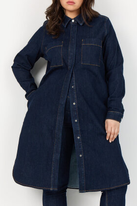 Wasabiconcept - WA-Jenifer 10 - Tunika Kjole - Mørk Denim