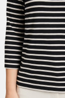 Betty Barclay - T-shirt Stribet Sort 