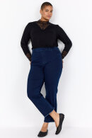 Wasabiconcept - WA-Stella 8 - Langærmet Blonde Turtleneck - Sort