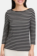 Betty Barclay - T-shirt Stribet Sort 