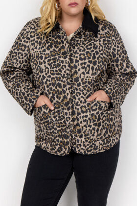 Wasabiconcept - WA-Lesley 1 - Quilt Jakke - Sort Leo