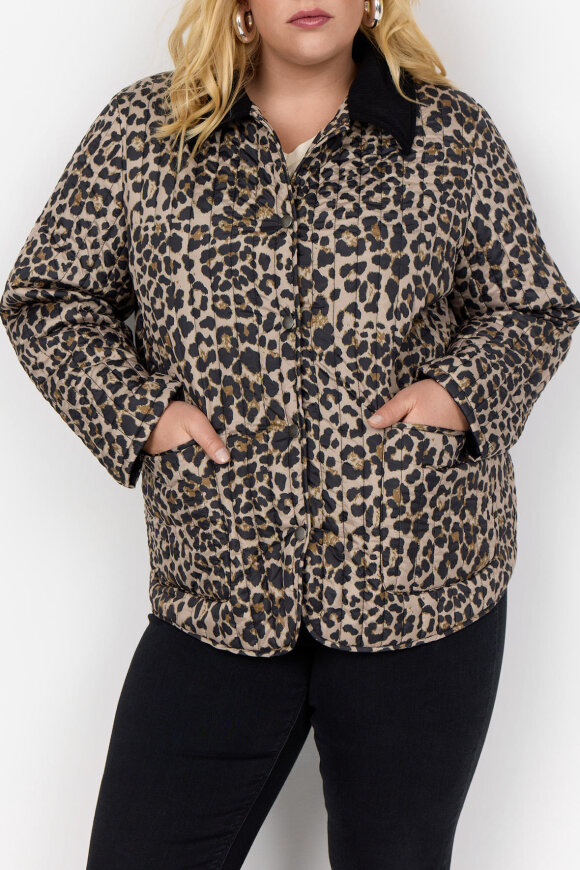 Wasabiconcept - WA-Lesley 1 - Quilt Jakke - Sort Leo