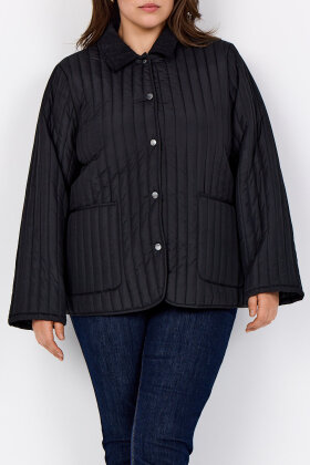 Wasabiconcept - WA-Lesley 1 - Quilt Jakke - Sort