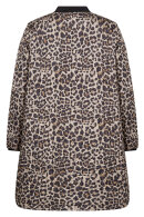 Wasabiconcept - WA-Lesley 2 - Lang Quilt Jakke - Sort Leo