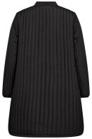 Wasabiconcept - WA-Lesley 2 - Lang Quilt Jakke - Sort