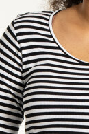 Sandgaard - Ribstrikket Top - Sort