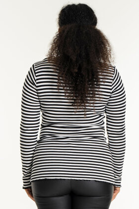 Sandgaard - Ribstrikket Top - Sort