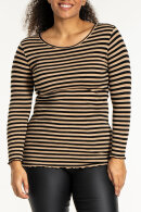 Sandgaard - Ribstrikket Top - Sand