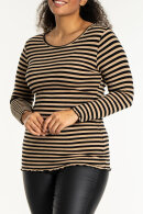 Sandgaard - Ribstrikket Top - Sand