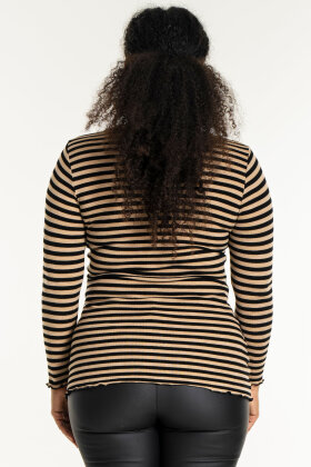 Sandgaard - Ribstrikket Top - Sand