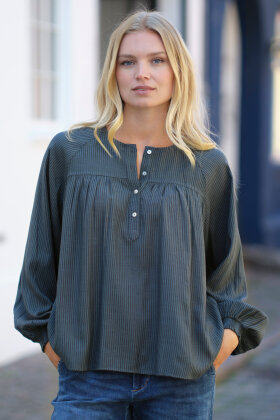Prepair - Nella Blouse -  Blågrå