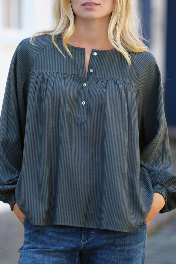 Prepair - Nella Blouse -  Blågrå