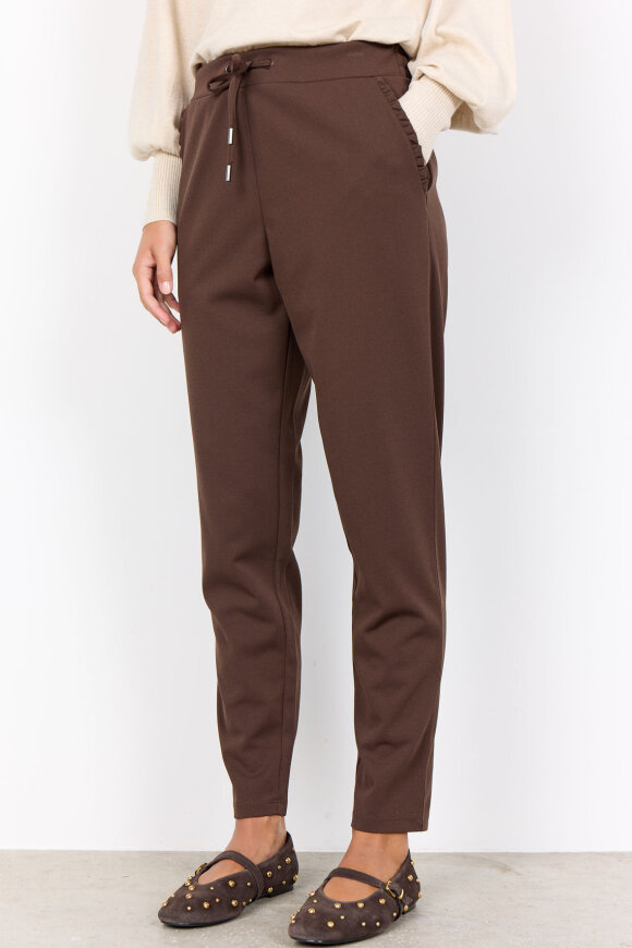 SoyaConcept - SC-Siham 1 Bukser - Pænere Joggingbuks - Brun