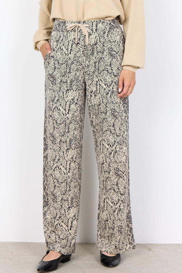 SoyaConcept - SC-Violet 4 - Elegante Loose Fit Sweat Bukser - Creme