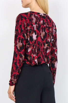 SoyaConcept - SC-Marica AOP 341 - Print T-shirt - Rød