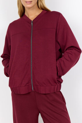 SoyaConcept - SC-Banu 260 - Sweater Cardigan - Mørkerød