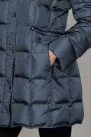 Junge - Mary Down Jacket - Dunjakke m Pels - Storm