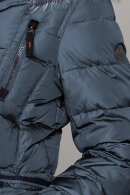 Junge - Mary Down Jacket - Dunjakke m Pels - Storm