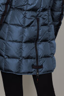 Junge - Mary Down Jacket - Dunjakke m Pels - Storm