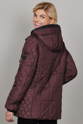 Junge - Majbrit - Quilt Vinter - Mørkerød