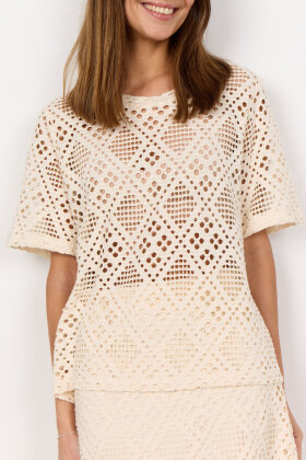 SoyaConcept - SC-Sinda 1 - T-shirt - Creme SoyaConcept - SC-Sinda 1 - T-shirt - Creme