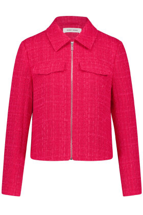 Gerry Weber - Boucle Strik Jakke - Pink