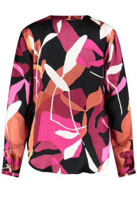 Gerry Weber - Bluse - Satin Vævet - Pink Combi