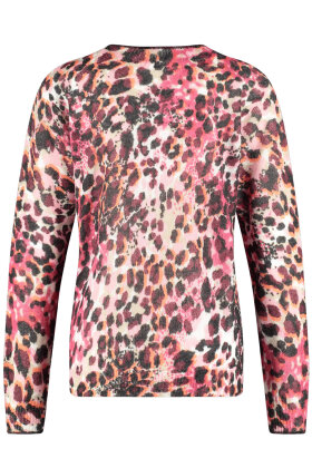 Gerry Weber - Jumper - Mønstret Pullover - Pink