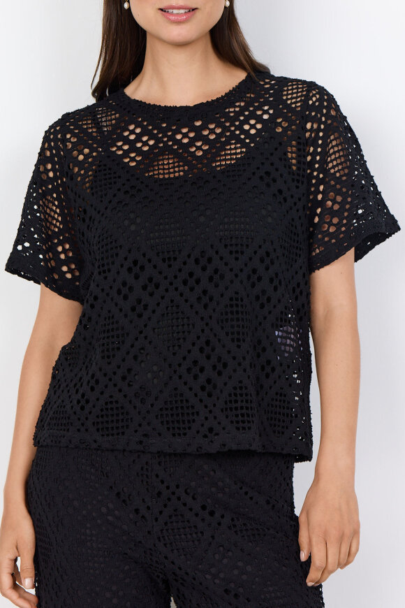 SoyaConcept - SC-Sinda 1 - T-shirt - Sort